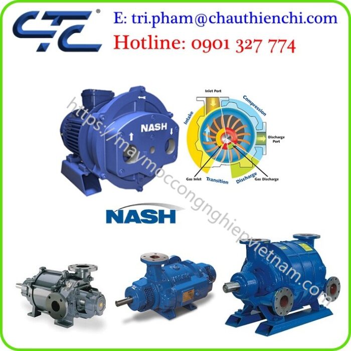 Bơm chân không NASH pumps Italy đại lý phân phối Việt Nam