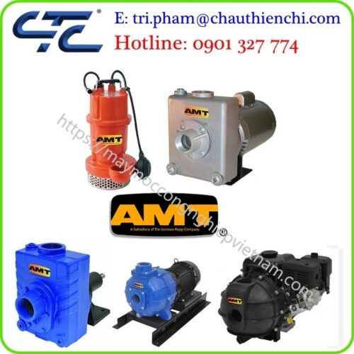 Bơm điện tự mồi AMT pump phân phối tại Việt Nam