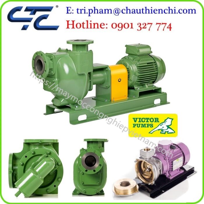 Bơm ly tâm Victor pumps Italy trụ sở đại lý Việt Nam