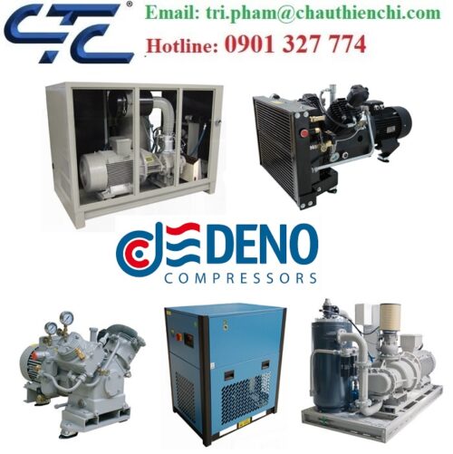 Máy nén khí Deno Compressors - Đại lý phân phối Vietnam