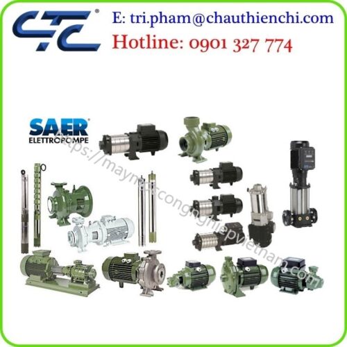 Nhà phân phối bơm SAER tại Việt Nam