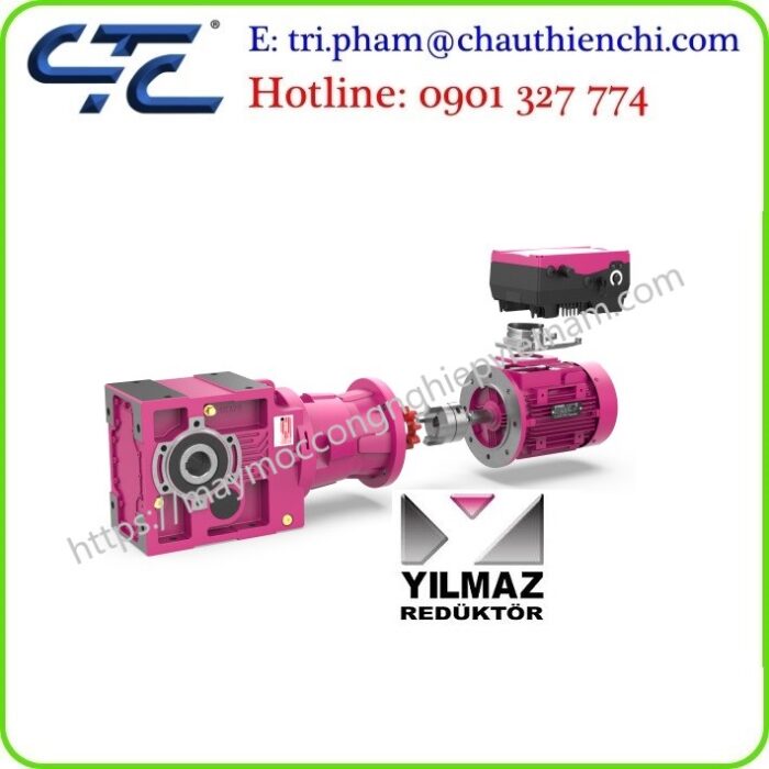 Nhà phân phối hộp số Yilmaz Reduktor chính hãng tại Vietnam