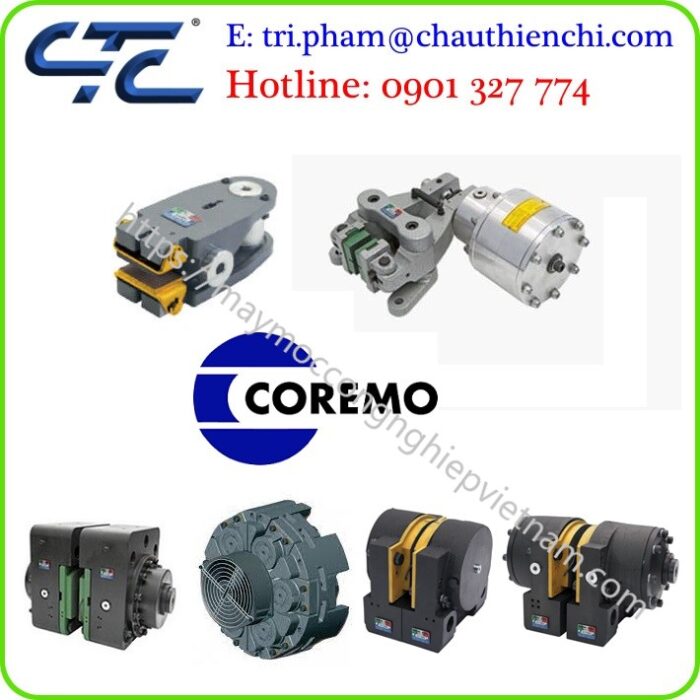 Phanh khí nén COREMO Italy đại lý COREMO Việt Nam